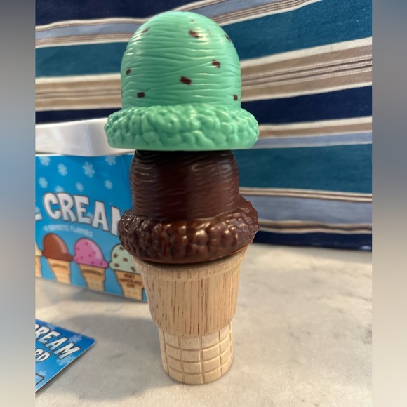 Melissa and Doug Wooden Magnetic Ice Cream Set - Picture 2 of 10